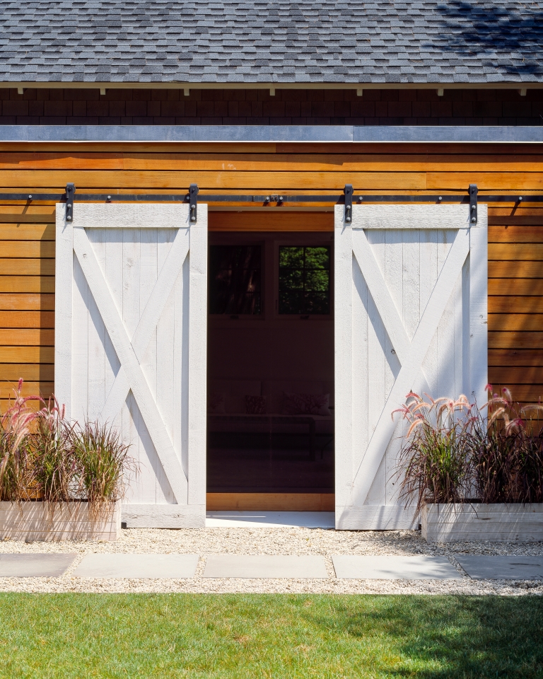 White Barn Door